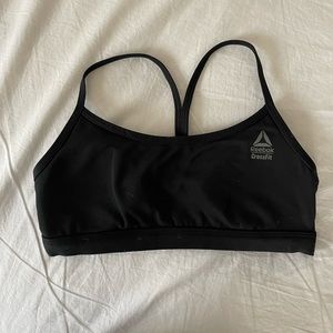 Reebok Black CrossFit Sports Bra